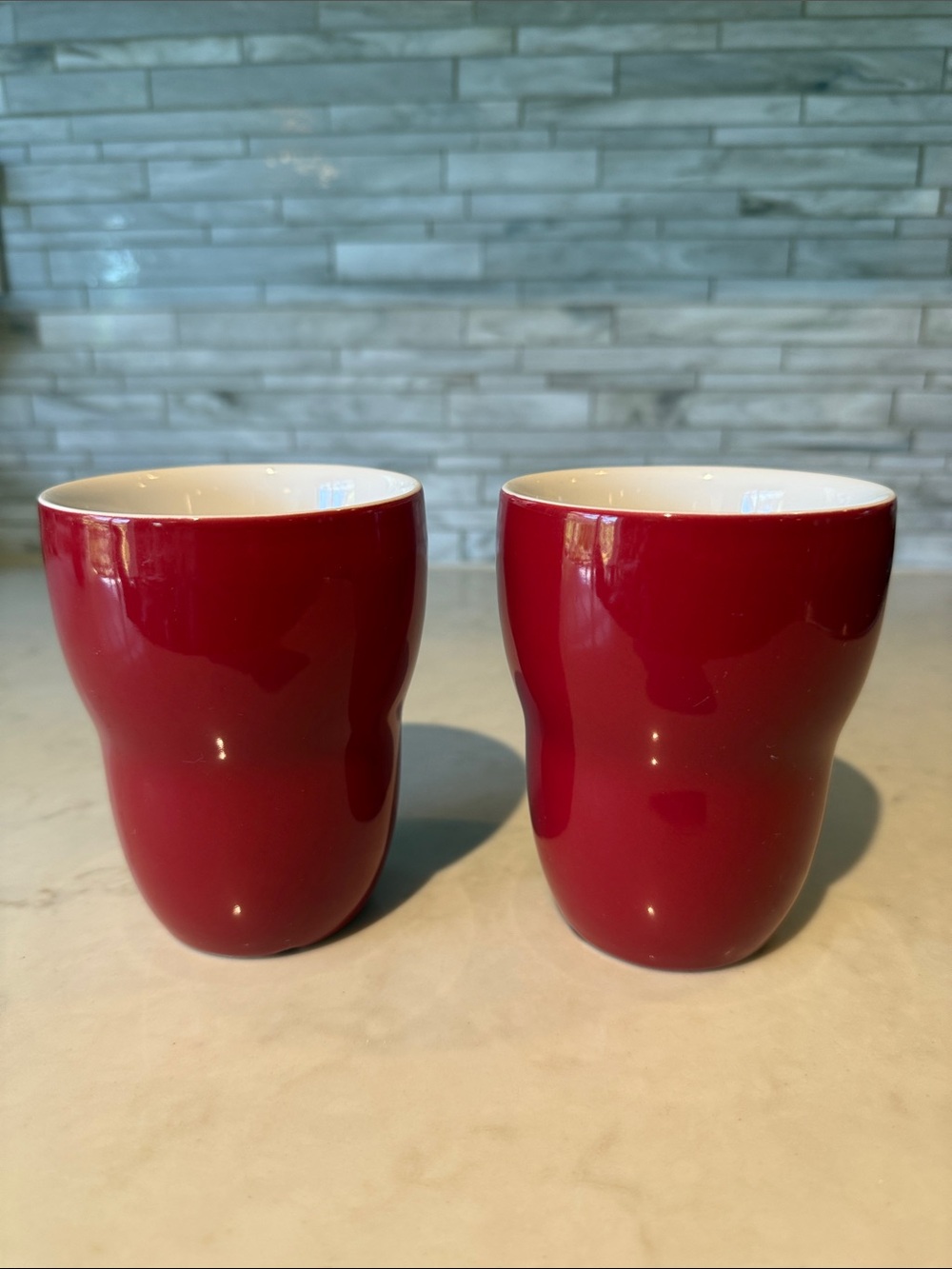 Starbucks 8 oz Insulated Porcelain coffee Tumblers by Aida
